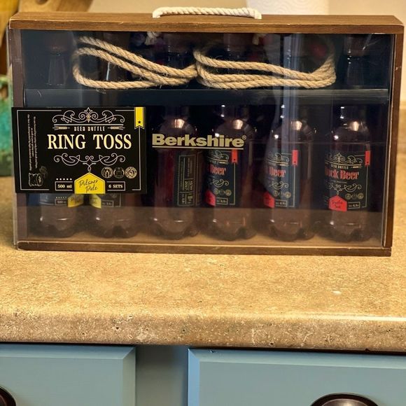Berkshire Other - Berkshire Pilsner Ale Beer Bottle Ring Toss Game NWT